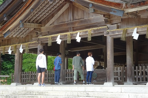 美保神社参拝