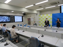 鳥取県新型コロナウイルス感染症対策本部(第94回)・第81回鳥取市新型コロナウイルス感染症対策本部 合同会議1