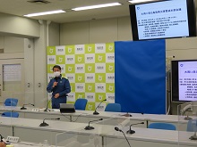 大雨に係る鳥取県災害警戒本部会議1