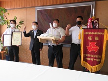 鳥取城北高等学校からの相撲部全国高等学校総合体育大会団体優勝等報告会2