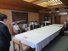 鳥取県全国知事会連携調整本部 発足式1