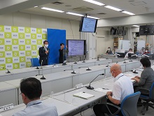 鳥取県新型コロナウイルス感染症対策本部（第104回）・日吉津村新型コロナウイルス感染症対策本部 合同会議1