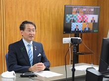 新型コロナウイルス感染症に関する全国知事会と日本医師会との意見交換会1