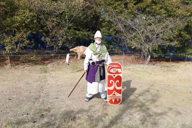 狩猟体験 村長