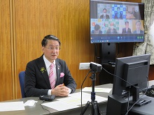 全国知事会 第1回脱炭素・地球温暖化対策本部会議1