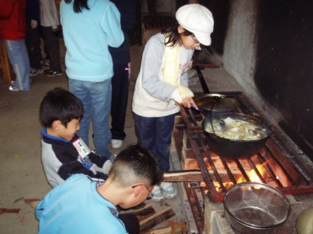 野外炊飯