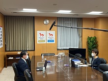 新型コロナウイルス感染症に関する全国知事会と国との意見交換会