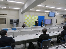 鳥取県新型コロナウイルス感染症対策本部（第114回）、第84回鳥取市新型コロナウイルス感染症対策本部 合同会議1