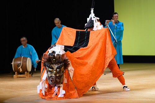 大和佐美命神社麒麟獅子舞