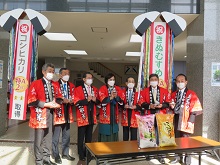 「コシヒカリ」と「きぬむすめ」の日本穀物検定協会食味ランキング特A取得記念セレモニー2