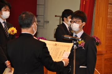 校長表彰　安養寺