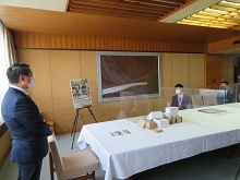 琴の浦高等特別支援学校　山本愛斗さんからの第41回全国障害者技能競技大会 銅賞受賞報告会1