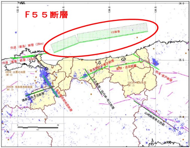 Ｆ５５断層