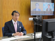 兵庫・鳥取両県知事会議1