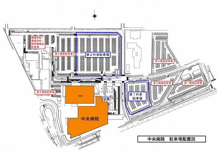 駐車場案内図