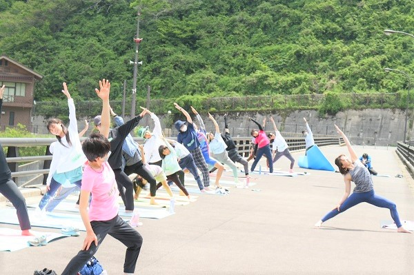 ヨガの様子