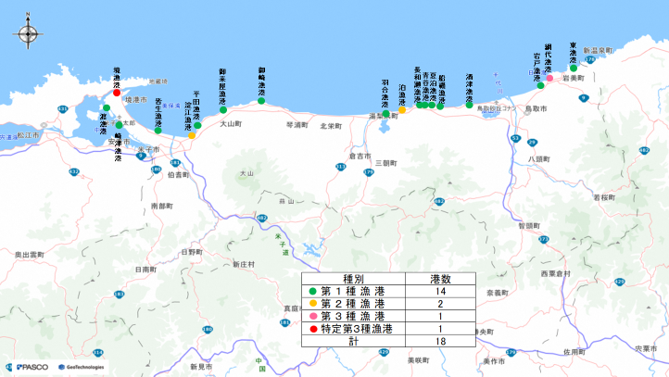 漁港位置図