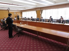 国土交通省中国地方整備局長・鳥取県知事懇談会1