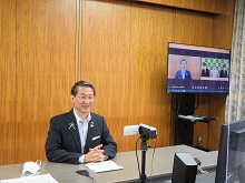 鳥取県立鳥取商業高等学校硬式野球部からの甲子園出場報告会1