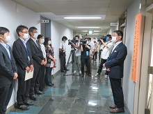 鳥取県新型コロナウイルス感染症陽性者コンタクトセンター 開所式2
