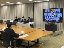 新型コロナ・インフル同時流行対策に関する全国知事会と国との意見交換会1