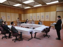 「第37回わんぱく相撲全国大会」鳥取県代表からの出場報告会1