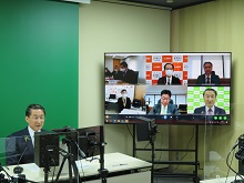 新型コロナウイルス感染症に関する全国知事会と国との意見交換会1