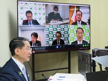 全国知事会 第1回大阪・関西万博(2025年日本国際博覧会)推進本部会議1