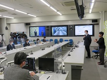 鳥取県新型コロナウイルス対策専門家チーム会議・鳥取県新型コロナウイルス感染症対策本部(第416回)合同会議1
