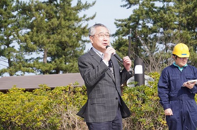 吉岡社長あいさつ