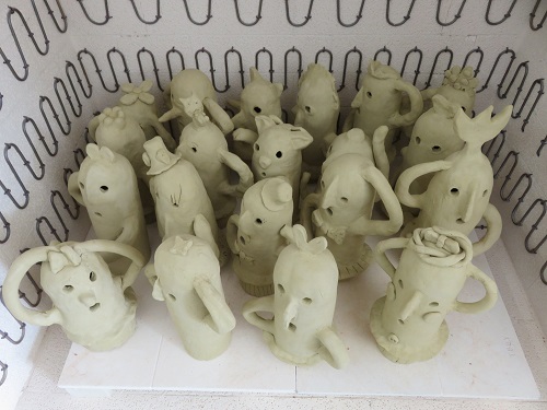 午前の部のはにわたち