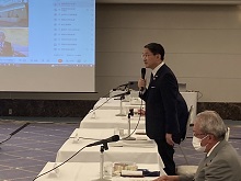 鳥取県自治体代表者会議・鳥取県地方分権推進連盟と鳥取県選出国会議員との意見交換会2