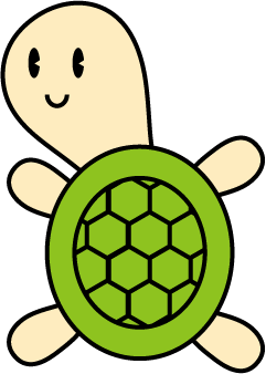かめのイラスト