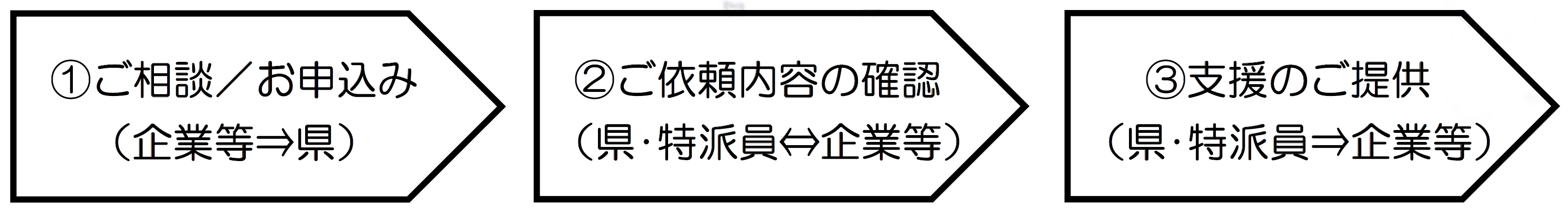 「世界どこでもビジネス特派員」のご利用の流れ