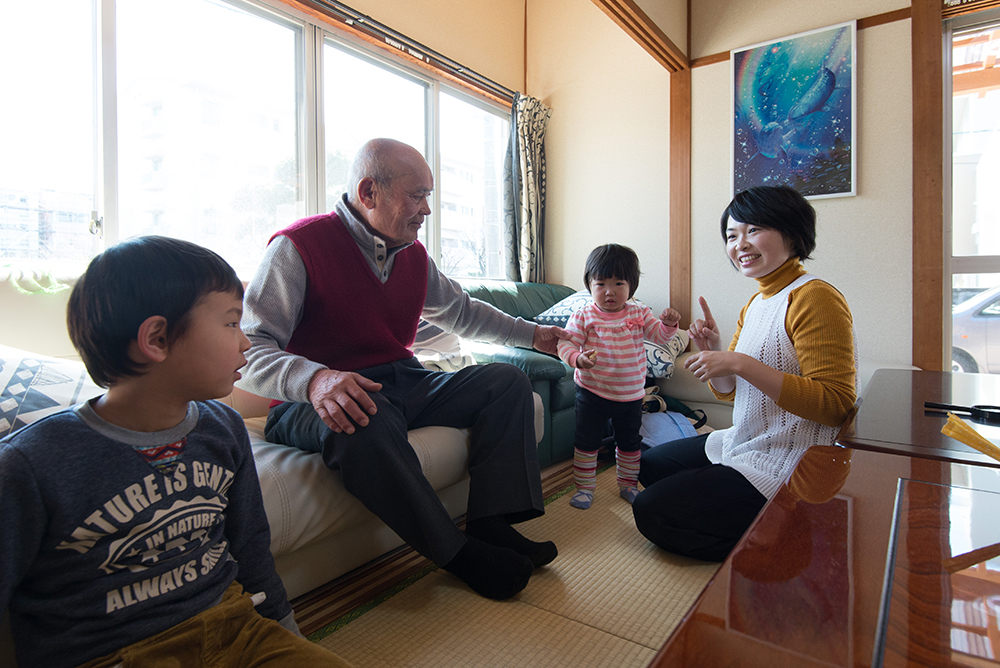 サロンカフェの様子