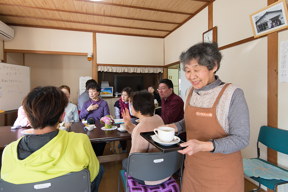 サロンカフェ様子