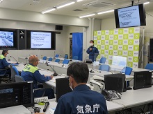 前線に係る鳥取県災害警戒連絡会議1