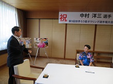ろう者ボウリング 中村洋三選手からの世界ろう者ボウリング選手権大会出場報告会1