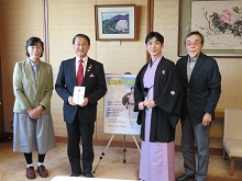 落語家 立川らく人氏からの里帰り落語会開催報告会2