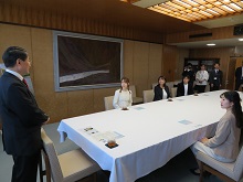 「とっとりdiaryインフルエンサー」任命式1