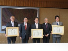 健康経営マイレージ事業知事表彰式2