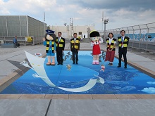 米子鬼太郎空港屋上フォトスポットお披露目式2