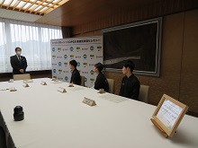 トットリボーン！COP28使節団派遣セレモニー1