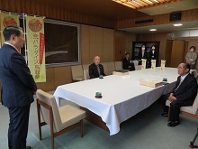 「食パラダイス鳥取県 匠の技伝承大使」委嘱式1