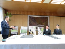 株式会社フジタからの中国地方発明表彰特許庁長官賞受賞報告会1