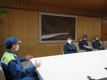 全国知事会 令和6年能登半島地震に伴う職員派遣出発式2