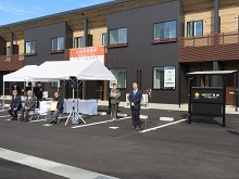 とっとり健康省エネ住宅「NE-ST」（ネスト）賃貸住宅第1号認定セレモニー1