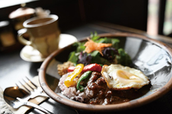 とっとりジビエのキーマカレーの写真