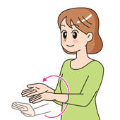 とっておきの手話のイラスト