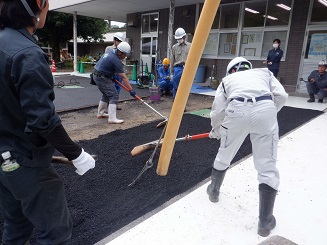 令和５年６月舗装体験